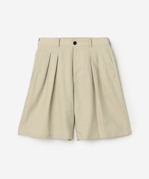 DANTON(ダントン)の「DANTON | 2タックショーツ WOMEN(その他パンツ・レディース・ベージュ/イエロー/ブラック・36/38)」の4枚目の写真