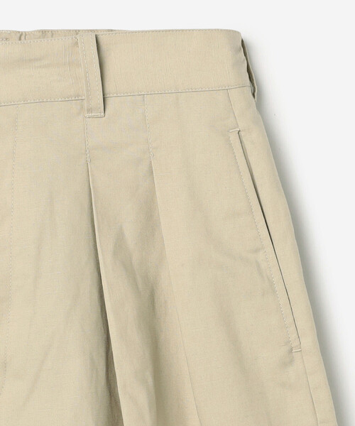 DANTON(ダントン)の「DANTON | 2タックショーツ WOMEN(その他パンツ・レディース・ベージュ/イエロー/ブラック・36/38)」の6枚目の写真