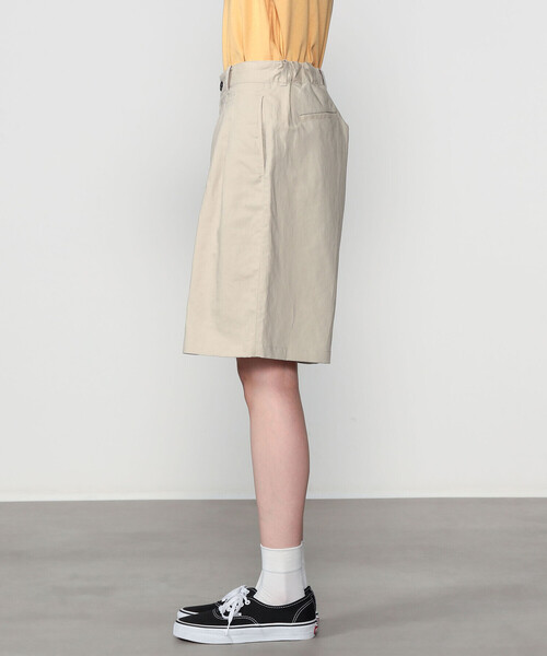 DANTON(ダントン)の「DANTON | 2タックショーツ WOMEN(その他パンツ・レディース・ベージュ/イエロー/ブラック・36/38)」の12枚目の写真