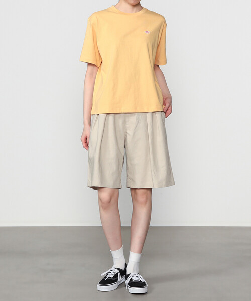 DANTON(ダントン)の「DANTON | 2タックショーツ WOMEN(その他パンツ・レディース・ベージュ/イエロー/ブラック・36/38)」の16枚目の写真