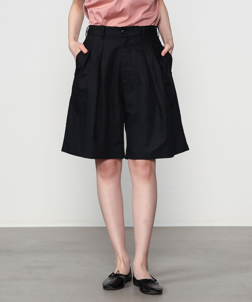 DANTON(ダントン)の「DANTON | 2タックショーツ WOMEN(その他パンツ・レディース・ベージュ/イエロー/ブラック・36/38)」の17枚目の写真