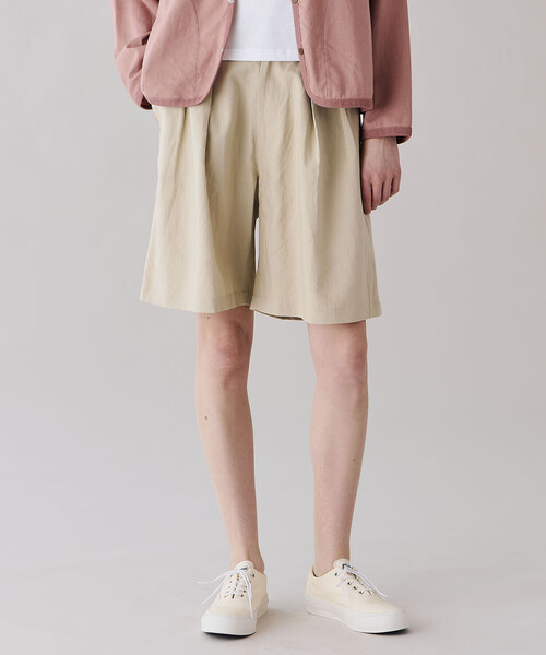 DANTON(ダントン)の「DANTON | 2タックショーツ WOMEN(その他パンツ・レディース・ベージュ/イエロー/ブラック・36/38)」の19枚目の写真