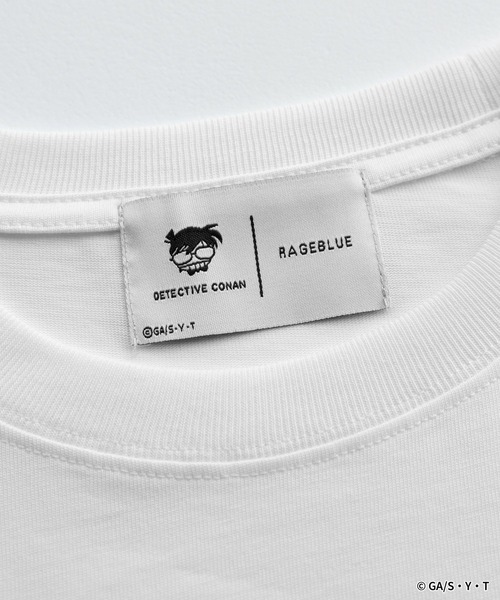 RAGEBLUE(レイジブルー)の「【名探偵コナン】ワンポイント刺繍Tシャツ(Tシャツ/カットソー・レディース・ホワイト/ブラック/ホワイト系その他・LARGE/MEDIUM)」の22枚目の写真
