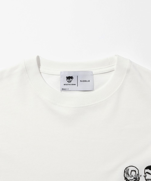 RAGEBLUE(レイジブルー)の「【名探偵コナン】ワンポイント刺繍Tシャツ(Tシャツ/カットソー・レディース・ホワイト/ブラック/ホワイト系その他・LARGE/MEDIUM)」の18枚目の写真