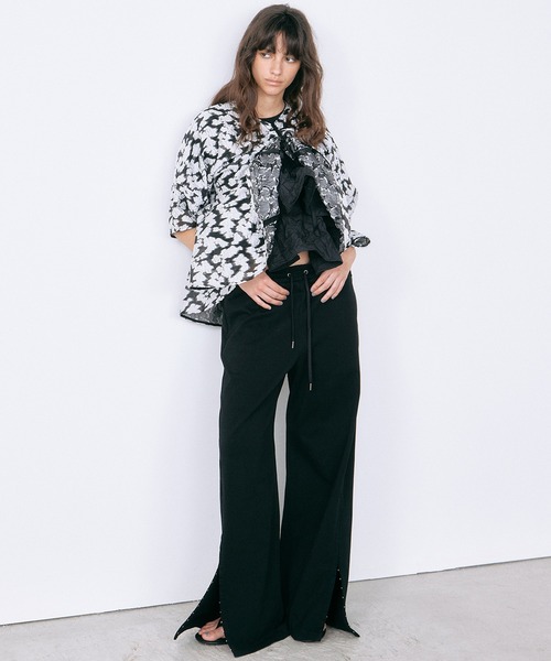 LE CIEL BLEU(ルシェルブルー)の「トラックパンツ / Track Pants(その他パンツ・レディース・ライトイエロー/ブラック/ホワイト・36/38/36S/38S)」の3枚目の写真