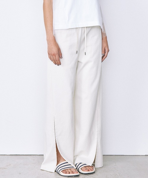 LE CIEL BLEU（ルシェルブルー）の「トラックパンツ / Track Pants（その他パンツ・レディース・ライトイエロー/ブラック/ホワイト・36/38/36S/38S）」の20枚目の写真