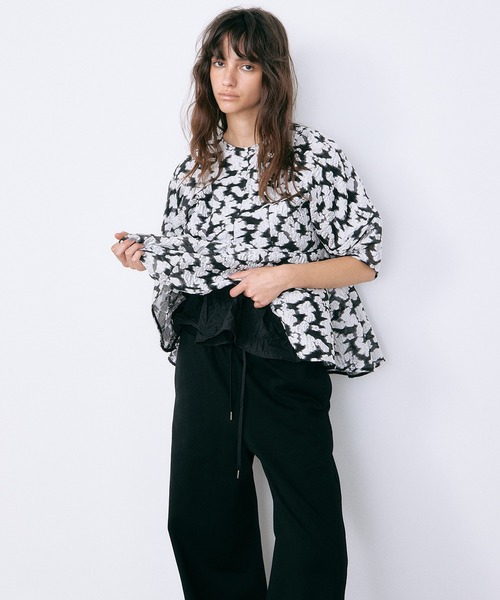 LE CIEL BLEU(ルシェルブルー)の「トラックパンツ / Track Pants(その他パンツ・レディース・ライトイエロー/ブラック/ホワイト・36/38/36S/38S)」の22枚目の写真