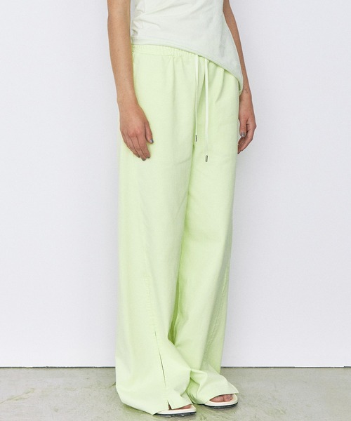 LE CIEL BLEU(ルシェルブルー)の「トラックパンツ / Track Pants(その他パンツ・レディース・ライトイエロー/ブラック/ホワイト・36/38/36S/38S)」の11枚目の写真