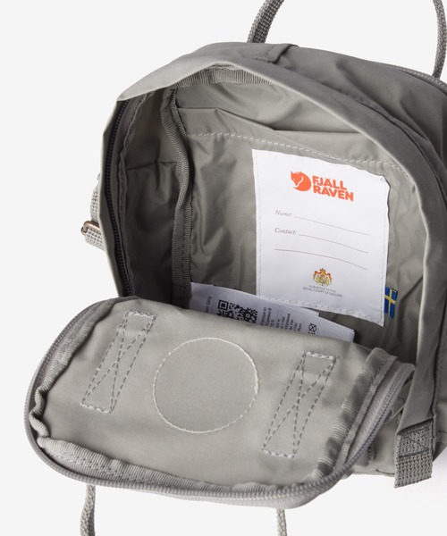 Fjallraven Kanken（フェールラーベンカンケン）の「FJALLRAVEN KANKEN SLING フェールラーベン ショルダーバッグ（ショルダーバッグ・レディース・グレー系1/ブラック/ミント/ネイビー/ダークグレー・FREE）」の8枚目の写真