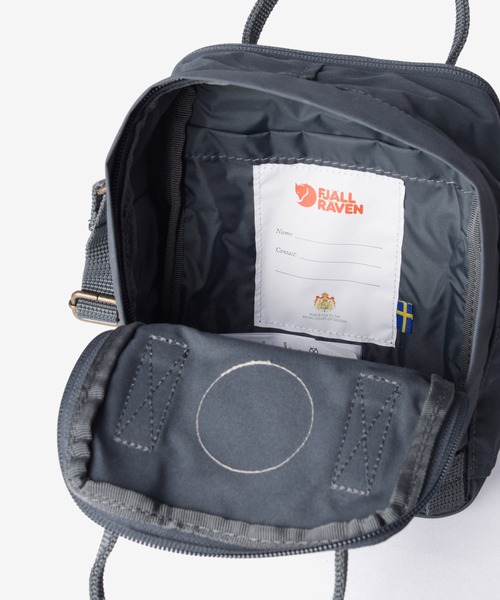Fjallraven Kanken（フェールラーベンカンケン）の「FJALLRAVEN KANKEN SLING フェールラーベン ショルダーバッグ（ショルダーバッグ・レディース・グレー系1/ブラック/ミント/ネイビー/ダークグレー・FREE）」の12枚目の写真