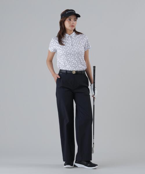 St ANDREWS(セントアンドリュース)の「【St ANDREWS】【ストレッチ】ドビーストライプパンツ (WOMENS)(その他パンツ・レディース・ブラック/グリーン/ホワイト・M/S)」の19枚目の写真