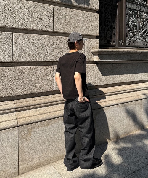 kutir(クティール)の「SLIM SILHOUETTE RIGID DENIM PANTS/スリムシルエットリジットデニムパンツ(デニムパンツ・メンズ・ブラック/インディゴブルー・SMALL/MEDIUM/LARGE)」の10枚目の写真