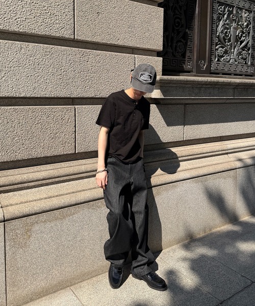 kutir(クティール)の「SLIM SILHOUETTE RIGID DENIM PANTS/スリムシルエットリジットデニムパンツ(デニムパンツ・メンズ・ブラック/インディゴブルー・SMALL/MEDIUM/LARGE)」の7枚目の写真