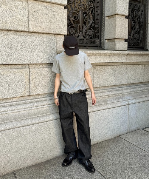 kutir(クティール)の「SLIM SILHOUETTE RIGID DENIM PANTS/スリムシルエットリジットデニムパンツ(デニムパンツ・メンズ・ブラック/インディゴブルー・SMALL/MEDIUM/LARGE)」の12枚目の写真