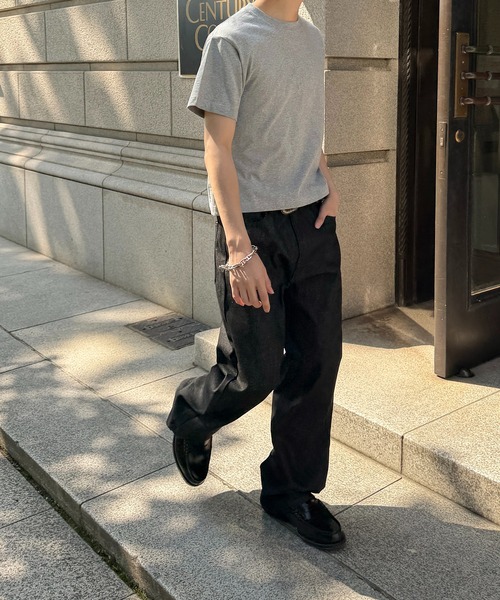 kutir(クティール)の「SLIM SILHOUETTE RIGID DENIM PANTS/スリムシルエットリジットデニムパンツ(デニムパンツ・メンズ・ブラック/インディゴブルー・SMALL/MEDIUM/LARGE)」の11枚目の写真
