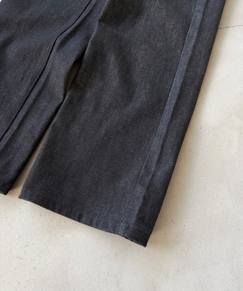 kutir(クティール)の「SLIM SILHOUETTE RIGID DENIM PANTS/スリムシルエットリジットデニムパンツ(デニムパンツ・メンズ・ブラック/インディゴブルー・SMALL/MEDIUM/LARGE)」の16枚目の写真