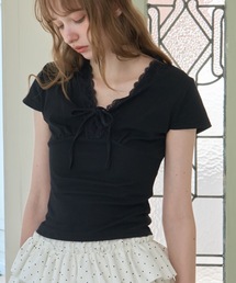 フロントギャザーコンパクトT/Front Gathered Compact T
