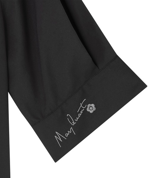 MARY QUANT(マリークワント)の「スカーフ付きクロップド ブラウス(シャツ/ブラウス・レディース・ブルー/ホワイト/ブラック・M)」の9枚目の写真