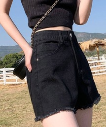 Flugge | カットオフショートデニムパンツ(デニムパンツ)