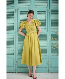 Josephine Soccer Dress バブルサッカーVネックドレス