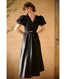 Josephine Soccer Dress バブルサッカーVネックドレス