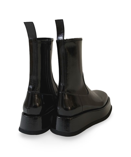 スクエアトゥ 厚底ショートブーツ Jeffrey Campbell│Jeffrey Campbell
