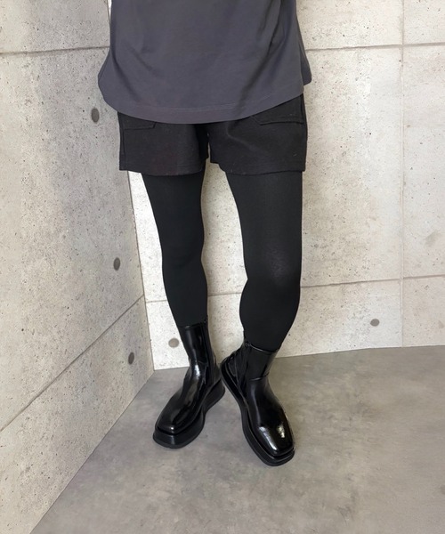 Jeffrey Campbell（ジェフリーキャンベル）の「スクエアトゥ 厚底ショートブーツ（ブーツ・レディース・ブラック・39/38/37/36）」の17枚目の写真
