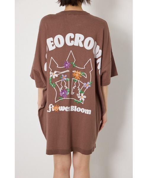RODEO CROWNS WIDE BOWL(ロデオクラウンズワイドボウル)の「フラワークラウンニットワンピース(ワンピース・レディース・オフホワイト/ブラウン/ブラック・FREE)」の20枚目の写真