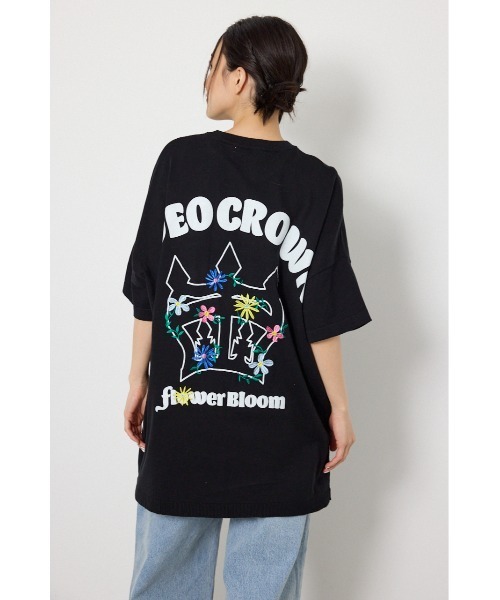 RODEO CROWNS WIDE BOWL(ロデオクラウンズワイドボウル)の「フラワークラウンニットワンピース(ワンピース・レディース・オフホワイト/ブラウン/ブラック・FREE)」の9枚目の写真