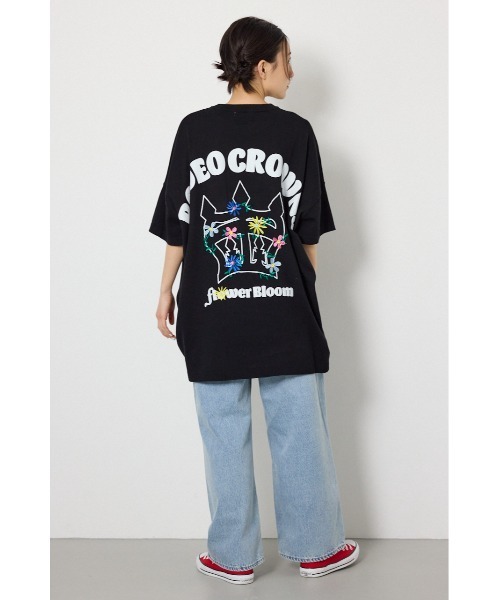 RODEO CROWNS WIDE BOWL(ロデオクラウンズワイドボウル)の「フラワークラウンニットワンピース(ワンピース・レディース・オフホワイト/ブラウン/ブラック・FREE)」の12枚目の写真