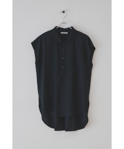 Muel Chic(ミュエルシック)の「Still blouse スティルブラウス(ポロシャツ・レディース・ホワイト/ライトブルー/ブラック・FREE)」の10枚目の写真