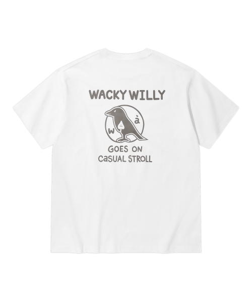 セール】エース 半袖Tシャツ ホワイト（Tシャツ/カットソー）｜Wacky 