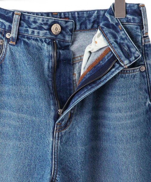 NEEDBY heritage(ニードバイヘリテージ)の「【NEEDBY for ADAM ET ROPE'】別注 ANGIE(デニムパンツ・レディース・ブルー/ブラック・24/23/25/26)」の14枚目の写真