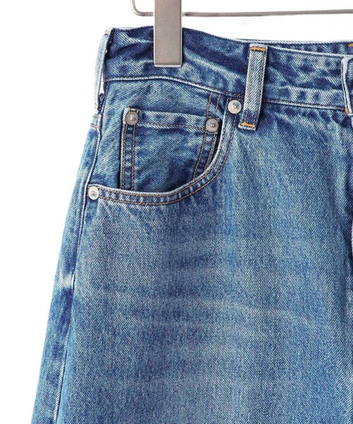 NEEDBY heritage(ニードバイヘリテージ)の「【NEEDBY for ADAM ET ROPE'】別注 ANGIE(デニムパンツ・レディース・ブルー/ブラック・24/23/25/26)」の13枚目の写真