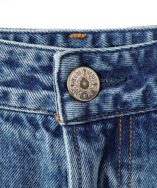 NEEDBY heritage(ニードバイヘリテージ)の「【NEEDBY for ADAM ET ROPE'】別注 ANGIE(デニムパンツ・レディース・ブルー/ブラック・24/23/25/26)」の12枚目の写真