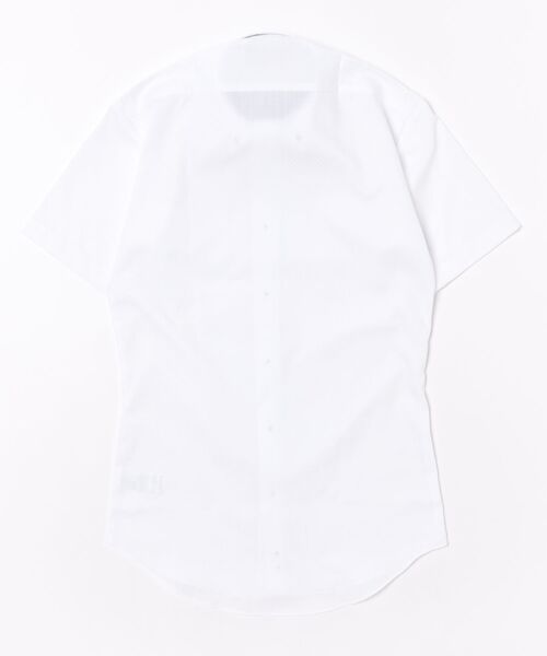 TOKYO SHIRTS(トウキョウシャツ)の「【吸水速乾】 形態安定ノンアイロン ボタンダウン 半袖ビジネスワイシャツ(ビジネスシャツ・メンズ・ホワイト・首回り42cm/首回り43cm/首回り37cm/首回り41cm/首回り39cm)」の7枚目の写真