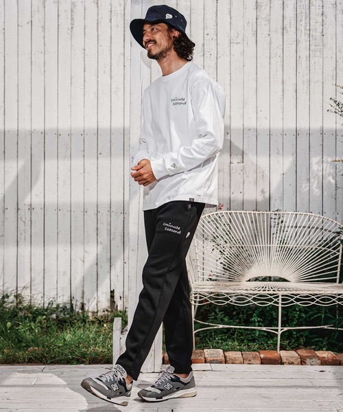 1minute 1second（ワンミニットワンセカンド）の「mlt5751-cursive embroidery U.S.A. cotton 8oz long sleeve cut sew ロングスリーブTシャツ(1M26A210)（Tシャツ/カットソー・メンズ・ネイビー/ブラック/ホワイト・S/M/L/XL）」の11枚目の写真