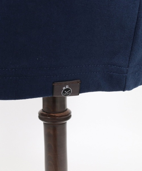 1minute 1second（ワンミニットワンセカンド）の「mlt5751-cursive embroidery U.S.A. cotton 8oz long sleeve cut sew ロングスリーブTシャツ(1M26A210)（Tシャツ/カットソー・メンズ・ネイビー/ブラック/ホワイト・S/M/L/XL）」の8枚目の写真