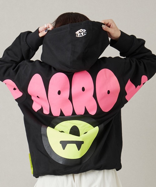 MONO KOTO DEPT.（モノコトデプト）の「SSY-BARROW グラフィックロゴ パーカー [並行輸入品]（パーカー・メンズ・ブラック・S/M/L）」の9枚目の写真