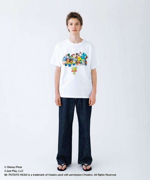 Disney(ディズニー)の「【City Ambient Products別注】: TOY STORY 5『トイ・ストーリー5』Tシャツ(Tシャツ/カットソー・メンズ・ホワイト/ホワイト系/ライトホワイト・MEDIUM/X-LARGE/LARGE)」の4枚目の写真