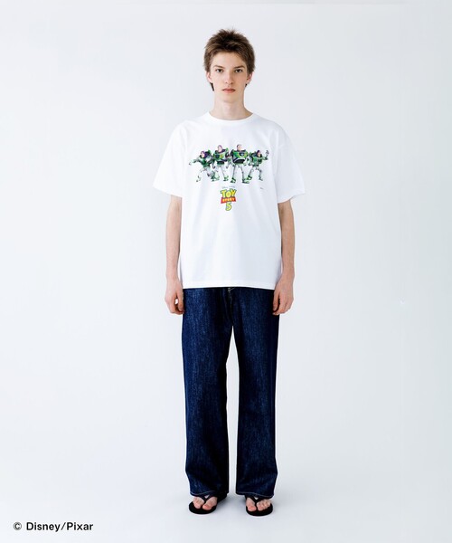 Disney(ディズニー)の「【City Ambient Products別注】: TOY STORY 5『トイ・ストーリー5』Tシャツ(Tシャツ/カットソー・メンズ・ホワイト/ホワイト系/ライトホワイト・MEDIUM/X-LARGE/LARGE)」の5枚目の写真