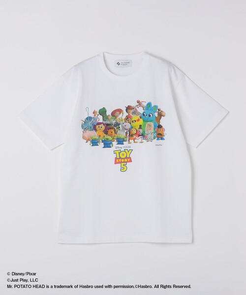 Disney(ディズニー)の「【City Ambient Products別注】: TOY STORY 5『トイ・ストーリー5』Tシャツ(Tシャツ/カットソー・メンズ・ホワイト/ホワイト系/ライトホワイト・MEDIUM/X-LARGE/LARGE)」の7枚目の写真