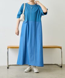 切替Tシャツワンピース【SUM1 STYLE】