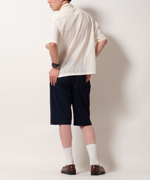 BAYBLO(ベイブロ)の「(SA) 冷感 無地 ハーフパンツ(チノパンツ・メンズ・カーキ/グレー/ブラック/ネイビー・M/LL/L)」の19枚目の写真