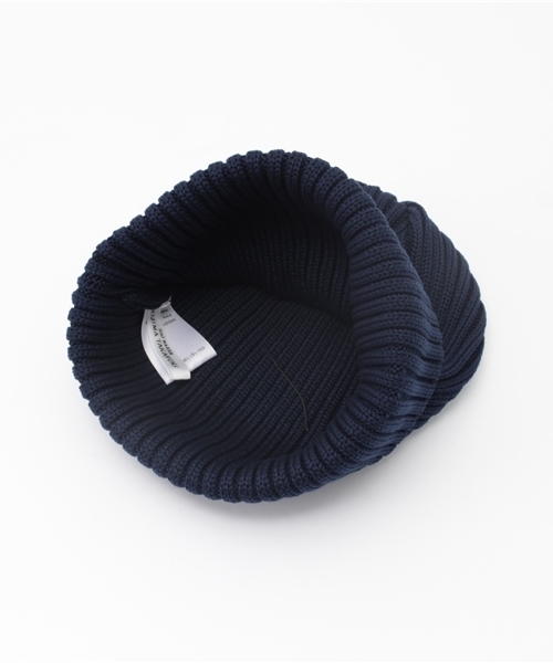 KIJIMA TAKAYUKI（キジマ　タカユキ）の「KIJIMA TAKAYUKI ニットキャップ（ニットキャップ/ビーニー・メンズ・ブラック/ネイビー/オフホワイト/グレー・FREE）」の6枚目の写真