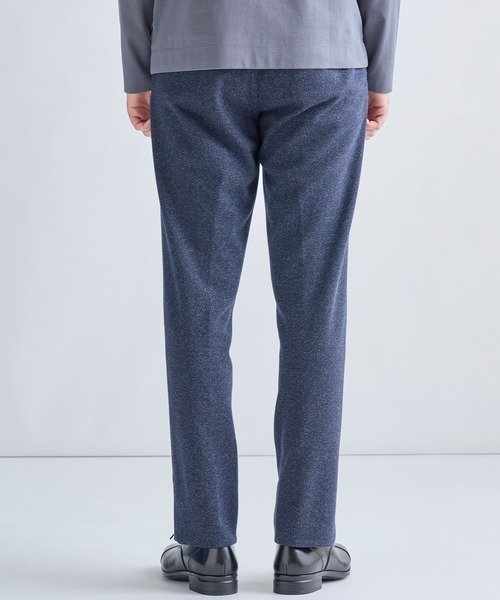 MEN'S BIGI(メンズビギ)の「ウール混ツイルジャージスラックス(その他パンツ・メンズ・グレー系その他/ネイビー/ライトグレー/ブラウン・01/02/03/04/05)」の8枚目の写真