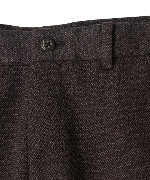 MEN'S BIGI(メンズビギ)の「ウール混ツイルジャージスラックス(その他パンツ・メンズ・グレー系その他/ネイビー/ライトグレー/ブラウン・01/02/03/04/05)」の19枚目の写真