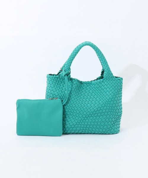 NOLLEY’S（ノーリーズ）の「メッシュトートSM（ショルダーバッグ・レディース・ネイビー/チャコールグレー/ベージュ系その他2/ブラック/ダークブラウン/ベージュ/キナリ/グリーン・FREE）」の16枚目の写真