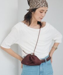 RIVE DROITE | 予約【接触冷感性/マシンウォッシャブル】ゴブソデネックコンシャスカットソー(Tシャツ/カットソー)