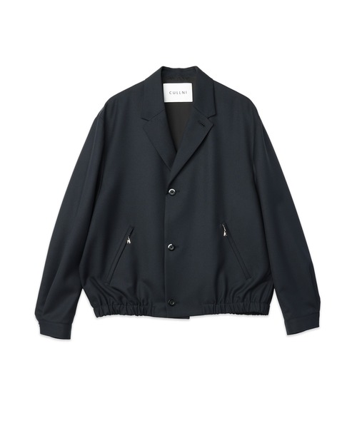 CULLNI(クルニ)の「Dry Gabardine Tailored Collar Blouson(ブルゾン・メンズ・ピンク/ブラック/ネイビー/グレー・1/2/0)」の3枚目の写真